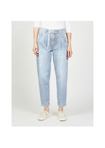 Gang, Unisex, Gang Ankle-Jeans &raquo;94SILVIA JOGGER&laquo; im Ballon-Fit, l&auml;ssig-weiter O-Shape, washed down stripes, 33, N-Gr, Sommerliche Ballon-fit Hose 