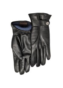 Pearlwood, Herren, Pearlwood Lederhandschuhe &raquo;Britt&laquo; Touchscreenf&auml;hig- mit 10 Fingern bedienbar, farbiges Innenfutter, schwarz, 9.5, 