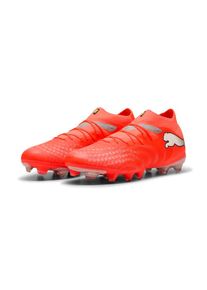Puma, Unisex, Puma Fussballschuh &raquo;FUTURE 9 PRO FG/AG&laquo; f&uuml;r Rasenpl&auml;tze, glowing rot, Puma wei&szlig;, Puma schwarz, Puma silber, 40, Fussballschuh f&uuml;r 