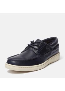 Timberland, Herren, Bootsschuh &raquo;PORTOFINO PIER BOAT SHOE&laquo; aus Premium Leder, dunkelblau full grain, 41,5, Modischer Bootsschuh von Timberland