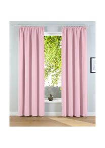 Goodproduct, GOODproduct Verdunkelungsvorhang &raquo;Solana, Gardinen mit Kr&auml;uselband, Vorh&auml;nge, Wohnzimmer, modern,&laquo; Kr&auml;uselband 2 Stk. tlg. 2er-Set 