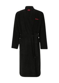Hugo, Peignoir long, rouge / noir