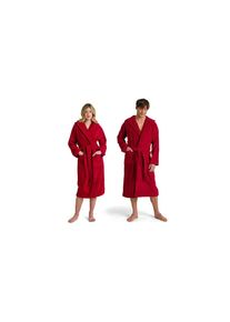 M&ouml;ve M&ouml;ve, Bademantel &raquo;Superwuschel L&laquo;, rot, Baumwolle