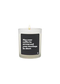 Ackerman Duftkerze &raquo;ChattyCandles May your coffee be strong 6,7 x 8 cm&laquo;, bunt