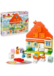 Lego, Lego Konstruktionsspielsteine &raquo;Blueys Familienhaus mit Memory-Spiel (10459), Lego DUPLO Bluey&laquo; Made in Europe, bunt, Einheitsgr&ouml;&szlig;e, 