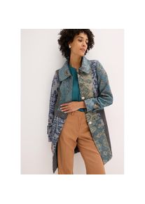 bonprix, Unisex, bonprix Kurzmantel &raquo;Kurzmantel im aufw&auml;ndigen Jaquard-Design&laquo; aus Polyester und Viskose, komplett gef&uuml;ttert, figurbetonte Passform, 