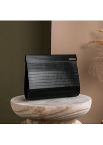 Holzkern Handtasche Uniqase Chinira Schwarzer Ahorn Clutch