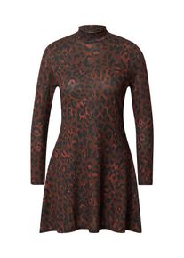 Oasis Kleid Damen, dunkelbraun / rotmeliert / schwarz, Gr&ouml;&szlig;e L
