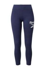 Reebok, Femmes Pantalon de sport 'WILLOW', bleu marine / blanc