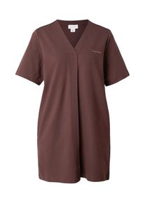 Calvin Klein Jeans, Femmes Robe 'PUNTO MILANO', chocolat