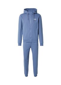 EA7 Emporio Armani, Hommes Surv&ecirc;tement, bleu ciel / blanc