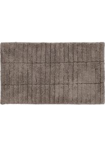Zone Denmark, Badematte &raquo;Tiles 50 x 80 cm&laquo;, taupe, Baumwolle, 1 Stk.