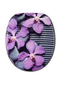 Sanilo, WC-Sitz &raquo;Vanda&laquo;, violett, MDF - Mitteldichte Holzfaserplatte