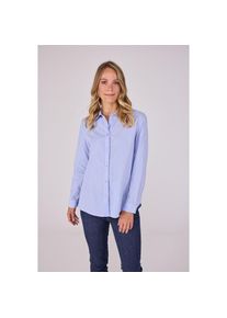 LIEBLINGSST&Uuml;CK Lieblingsst&uuml;ck, Unisex, Klassische Bluse &raquo;OceanaL&laquo; aus reiner Baumwolle, true blau, M, Sch&ouml;ne Bluse mit Streifen von Lieblingsst&uuml;ck