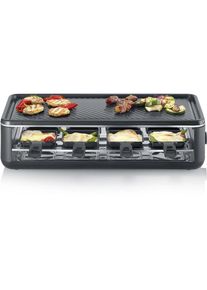 Severin, Raclette &raquo;Black Line Lite RG 2365 8 Personen&laquo;, schwarz