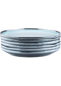 Ackerman Servierteller &raquo;Bj&ouml;rn Genesis &Oslash; 27 cm 6 St&uuml;ck&laquo;, blau