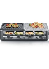Severin, Raclette &raquo;Black Line Lite RG 2366 8 Personen&laquo; 1.300 W, schwarz
