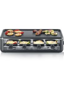 Severin, Raclette &raquo;Black Line Lite RG 2365 8 Personen&laquo;, schwarz