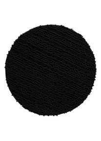 Wecon Home Basics, Wecon home Basics Badematte &raquo;Benno&laquo; H&ouml;he 22 mm waschbar, rutschfest, sehr weich, strapazierf&auml;hig, Chenille, robust, schwarz, 