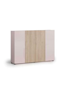 Home Affaire, Home Affaire Schuhschrank &raquo;LADY, Schuhkommode,Schuhm&ouml;bel,Schuhablage,Schuhregal&laquo; 10 Einlegeb&ouml;den,12 F&auml;cher,ca. 36 Paar Schuhe-Masse: B/T