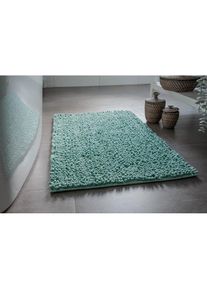 Wecon Home Basics, Wecon home Basics Badematte &raquo;Benno&laquo; H&ouml;he 22 mm waschbar, rutschfest, sehr weich, strapazierf&auml;hig, Chenille, robust, mint gr&uuml;n, 