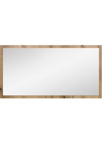 Home Affaire, Home Affaire Spiegel &raquo;TATIO,106x55x2 cm, grosse Spiegelfl&auml;che&laquo; Garderobenspiegel, Flurspiegel, evoke oak nachbildung, spiegelglas, FSC -