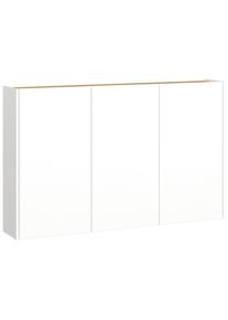 Schuhschrank , Weiss, Eichefarben , Holzwerkstoff , 12 F&auml;cher , 138x87x25 cm , Made in Germany , h&auml;ngend , Garderobe, Schuhaufbewahrung, Schuhschr&auml;nke