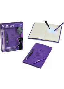 DICKIE TOYS, Notizbuch &raquo;Wednesday Tagebuch&laquo; DIN A5, lila, Einheitsgr&ouml;&szlig;e, Notizbuch