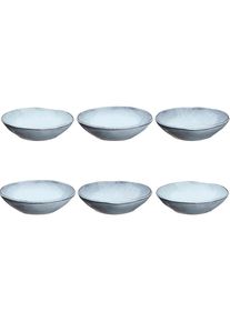 Jelmoli M&uuml;slischale &raquo;Bj&ouml;rn Cloud Sturmgrau, &Oslash;19 cm - 6-teilig&laquo; 6 Stk. aus Steinzeug, steingrau, Steinzeug, B/H/L: 19 cm x 5 cm x 19 cm