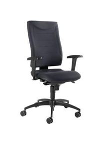 Sch&auml;fer Shop Sch&auml;fer Shop Pure B&uuml;rostuhl SSI Proline P1, mit Armlehnen, Synchronmechanik, Bandscheibensitz, anthrazit