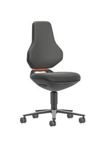 bimos TEXON 2 Arbeitsstuhl Stoff schwarz, ergonomisch und komfortabel, mit Auto-Motion Technik und Rollen