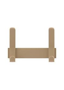 Wandgarderobe Functionals JUST 20 Clay Beige, 4 Haken, bis 10 kg, Aluminium und Kunststoff, beige