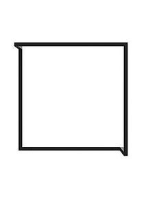 Wandgarderobe Functionals FRAME W, Stahl, schwarz