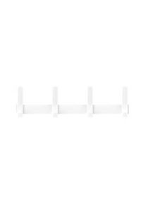 Wandgarderobe Functionals JUST 50 Chalk White, 8 Haken, bis 10 kg, Aluminium und Kunststoff, weiss
