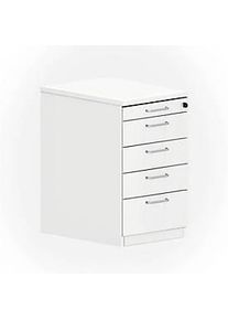 Standcontainer NEVADA, B 430 x T 600 x H 740 mm, weiss