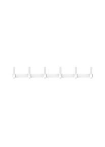 Wandgarderobe Functionals JUST 90 Chalk White, 12 Haken, bis 10 kg, Aluminium und Kunststoff, weiss