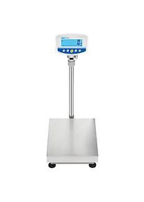 Boden-Kontrollwaage ae Adam GFK-S 75, ungeeicht, Ablesbarkeit 5 g/W&auml;gebereich bis 75 kg, RS-232, Netzbetrieb, Plattform B 400 x T 500 mm