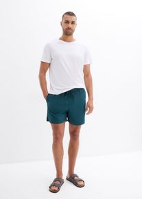 Badeshorts mit seitlichen Taschen in petrol, Gr&ouml;sse 64/66 (3XL), bonprix
