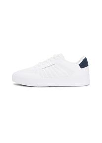 Tommy Hilfiger, Hommes Baskets basses 'Court', bleu marine / blanc