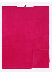 w&auml;schepur Witt Bade-Poncho, pink, Gr&ouml;&szlig;e L/XL, 100% Baumwolle