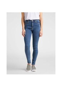 Lee, Unisex, Skinny-fit-Jeans &raquo; Jeans Super Skinny Fit Ivy High Waist&laquo;, blau denim, 25, L&auml;nge 31, Jeans Super Skinny Fit in Blau
