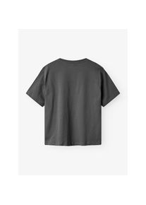 name it, Herren, T-Shirt &raquo;NKMVOBBO SS NREG TOP NOOS&laquo; loose fit mit leicht &uuml;berschnittenen Schultern, schwarz (blank), 146 (152), Shirt von name it f&uuml;r