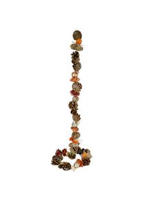 I.Ge.A., I.GE.A. Kunstgirlande &raquo;Naturgirlande Zapfen&laquo; Trockenblumen Christbaumkugeln Beeren, orange, B/H/L: 8 cm x 150 cm x 6 cm