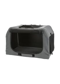 Trixie, Trixie Tiertransportbox &raquo;Trixie Transportbox Soft Kennel Easy&laquo;, grau, Polyester, B/H/T: 50 cm x 33 cm x 36 cm