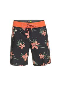 Quiksilver, Herren, Boardshorts &raquo;Surfsilk Scallop 18"&laquo;, tarmac, 28(XS), Material: 4-Way-Stretch-Mischgewebe aus...