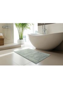 Kayoom, Badematte &raquo;Badematte Fresh Step 525&laquo; Kurzflor, gr&uuml;n, Polyester, 1 Stk.