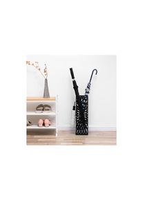 Songmics, Songmics Schirmst&auml;nder, schwarz, Metall, Schirmst&auml;nder mit floralen Ausschnitten