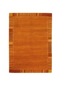 OCI Die Teppichmarke, OCI DIE TEPPICHMARKE Orientteppich &raquo;Sensation Rekhi&laquo; rechteckig 6 mm H&ouml;he handgekn&uuml;pft, Wohnzimmer, kupfer, Seide, Wolle, 6 mm