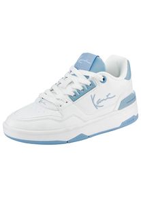 Karl Kani, Herren, Sneaker &raquo;LXRY 2K GS WHITE/LT. BLUE&laquo;, wei&szlig;, leuchtendes blau, 38,5, Modischer Sneaker von Karl Kani mit Schn&uuml;rung