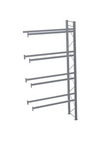 Rayonnage &agrave; palettes, galvanis&eacute; &agrave; chaud, h x l x p 6000 x 2825 x 1100 mm, 4 niveaux, rayonnage additionnel Schulte